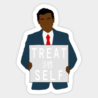 Treat Yo Self Sticker